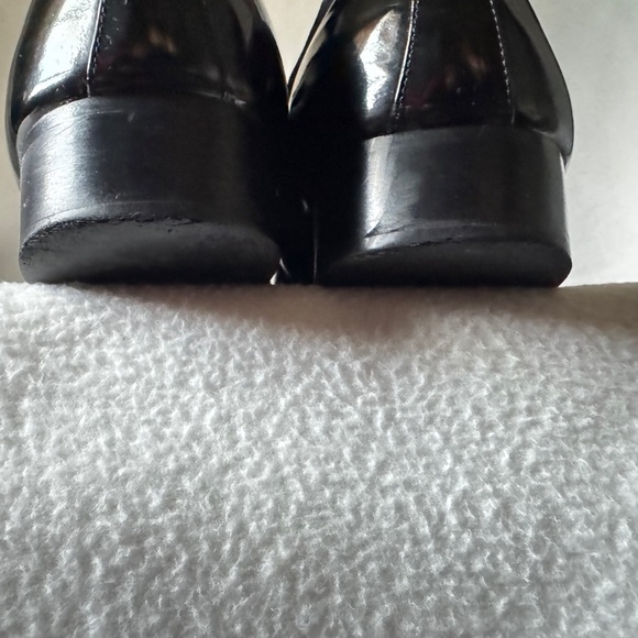 Andrew Fezza Size 10 1/2 Men’s Black Leather Dresss Shoes. - Picture 9 of 13